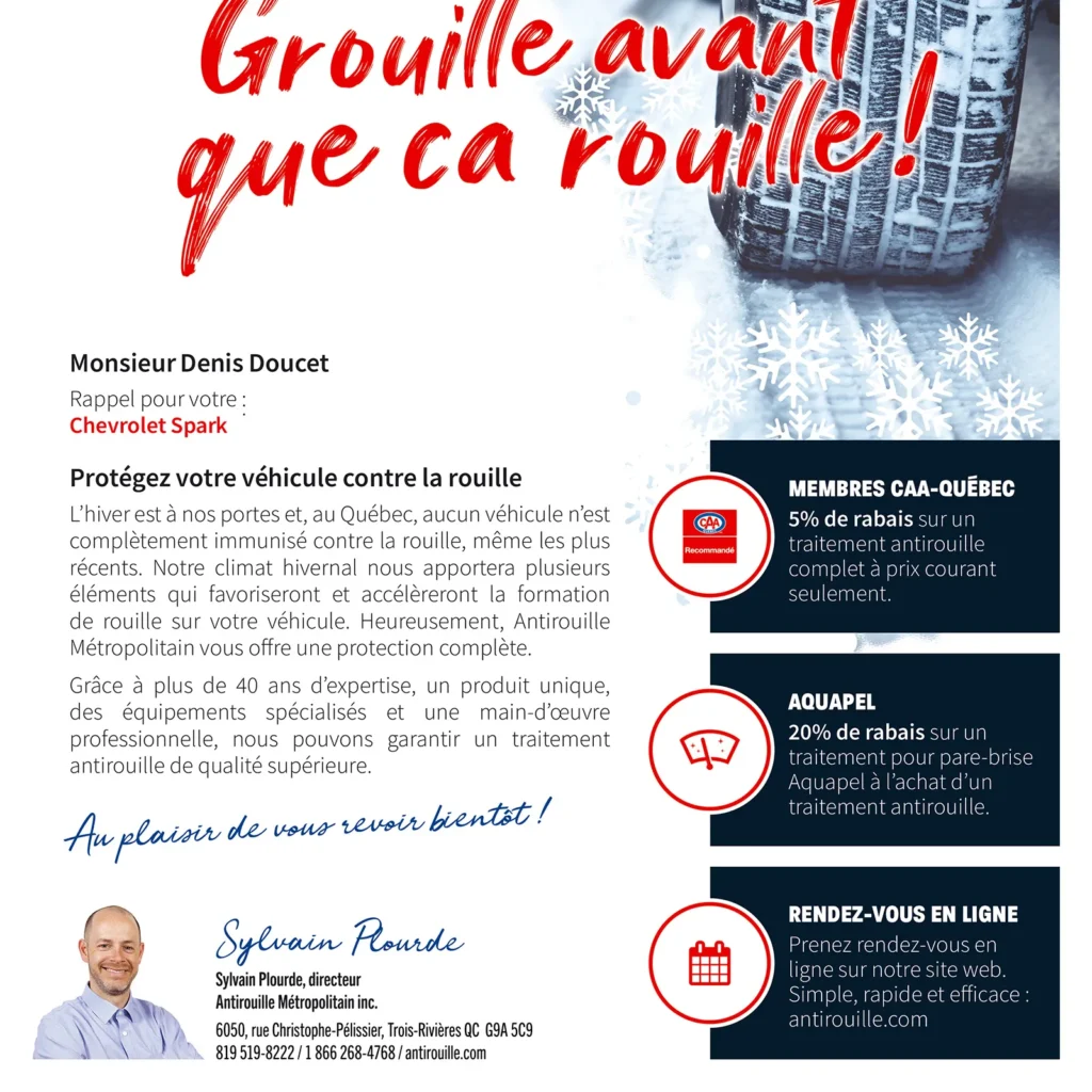 Antirouille Métropolitain - Design graphique - Karigraph