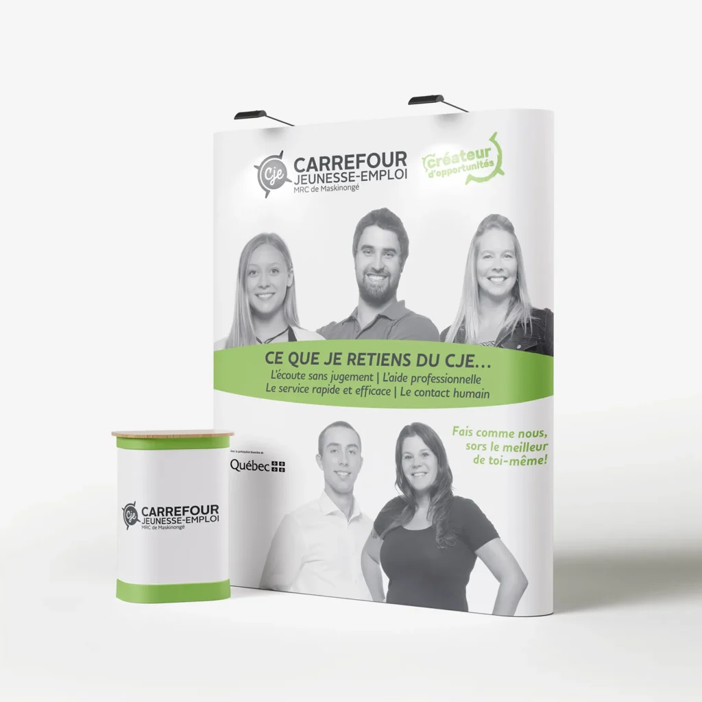 Carrefour Jeunesse-Emploi - Design graphique - Karigraph
